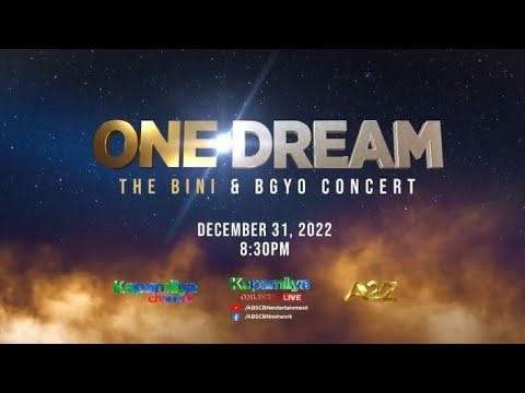 One Dream Bini x Bgyo Concert December 31, 2022 poster image on Teleserye.su