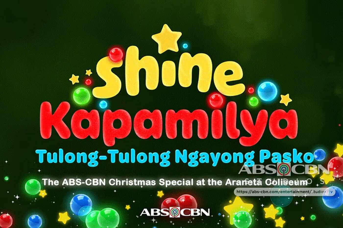 Shine Kapamilya Tulong-Tulong Ngayong Pasko episode image on Teleserye.su