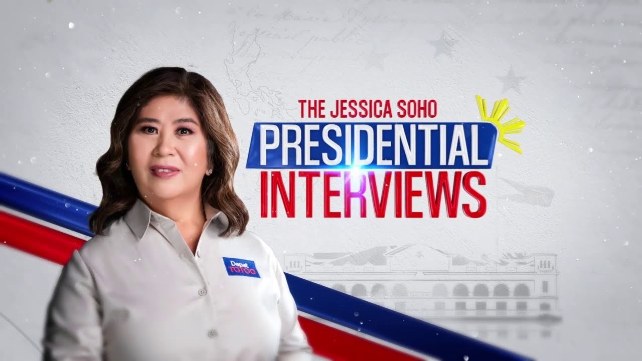 The Jessica Soho Presidential Interviews January 22, 2022 poster image on Teleserye.su