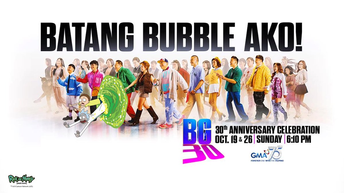 Bubble Gang: BG30 Batang Bubble Ako October 26, 2025 poster image on Teleserye.su