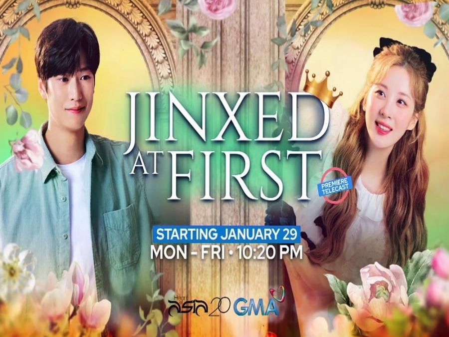 Jinxed at First February 22, 2024 poster image on Teleserye.su