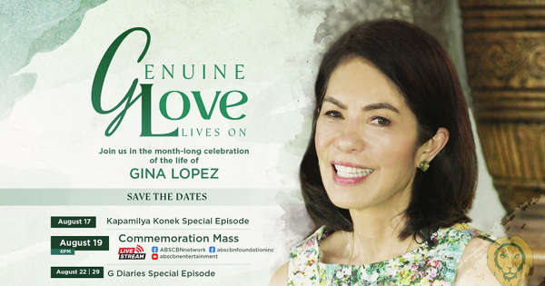 G Diaries Remembering Gina January 8, 2022 poster image on Teleserye.su