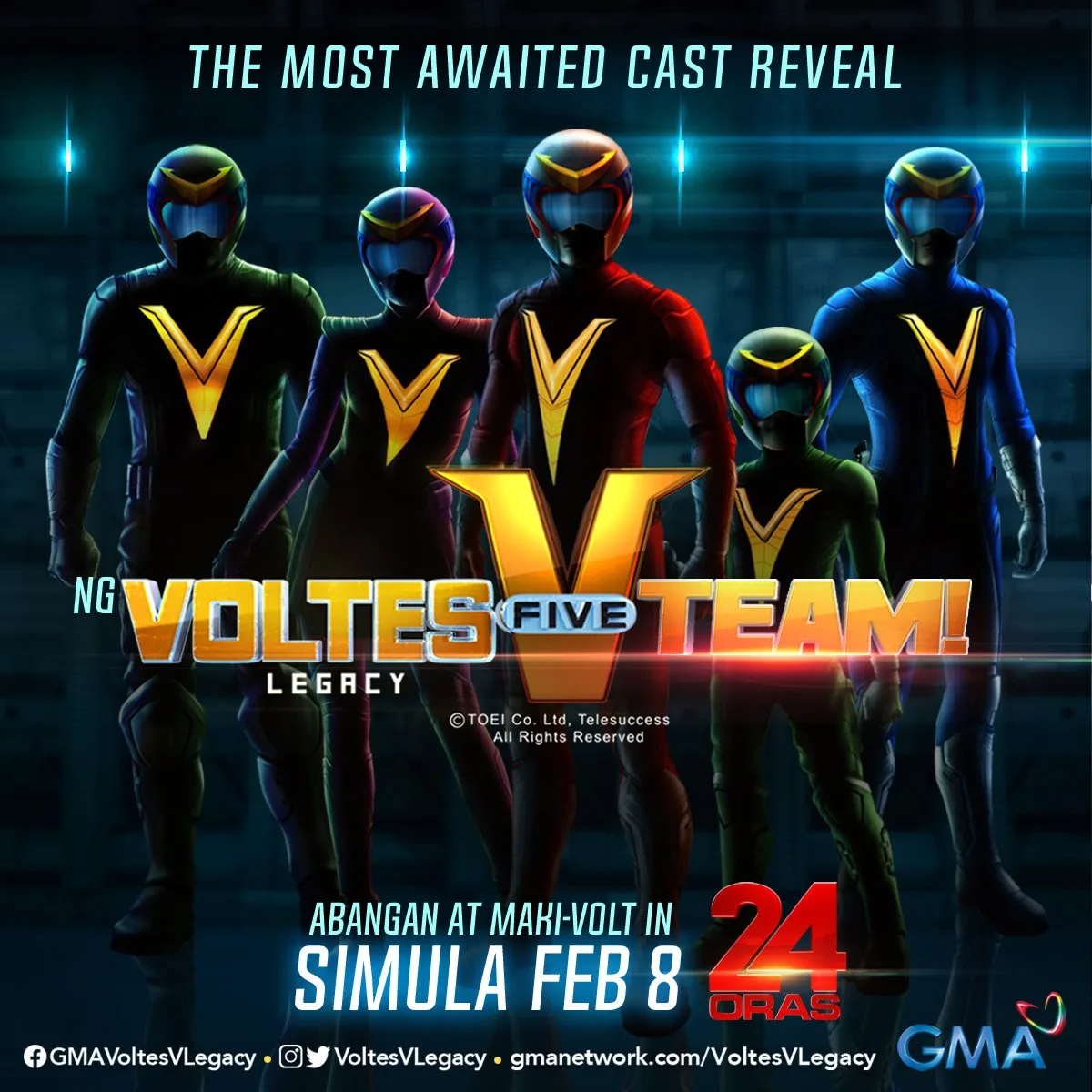 Voltes Five Legacy August 3, 2023 poster image on Teleserye.su