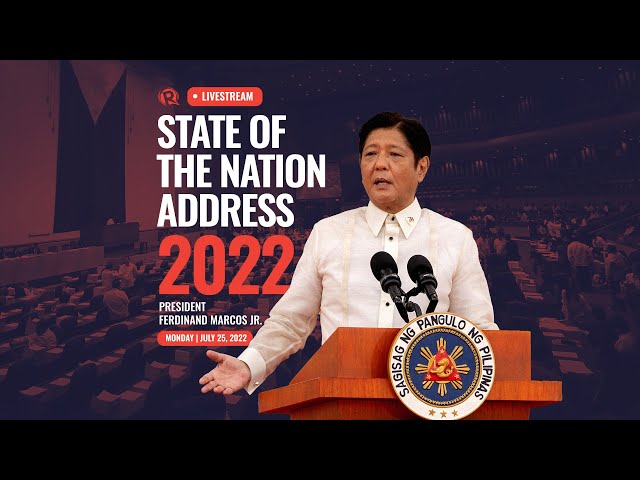 State of the Nation Address Special Coverage July 25, 2022 poster image on Teleserye.su